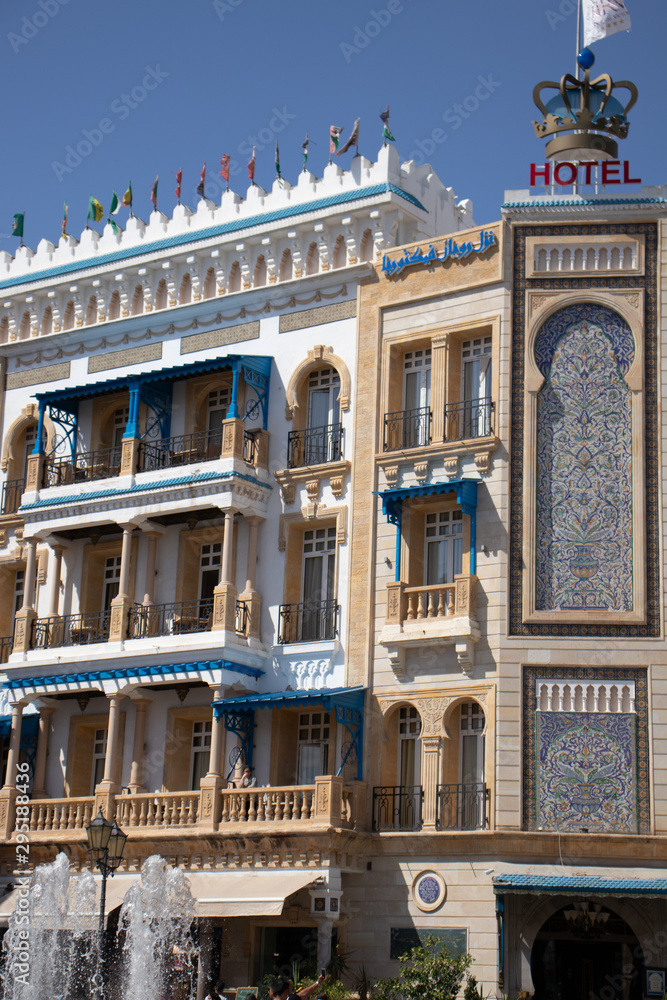 Tunisia- Tunis city architecture 
