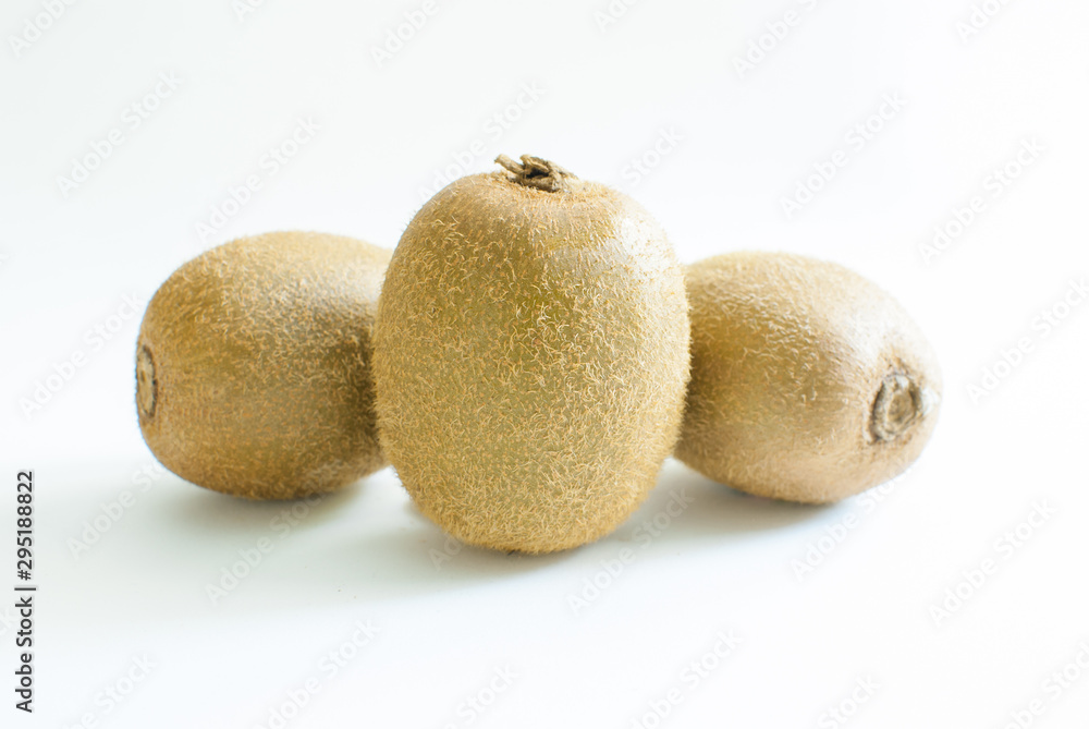 Several Kiwis isolated on a white background Several Kiwis isolated on a white background