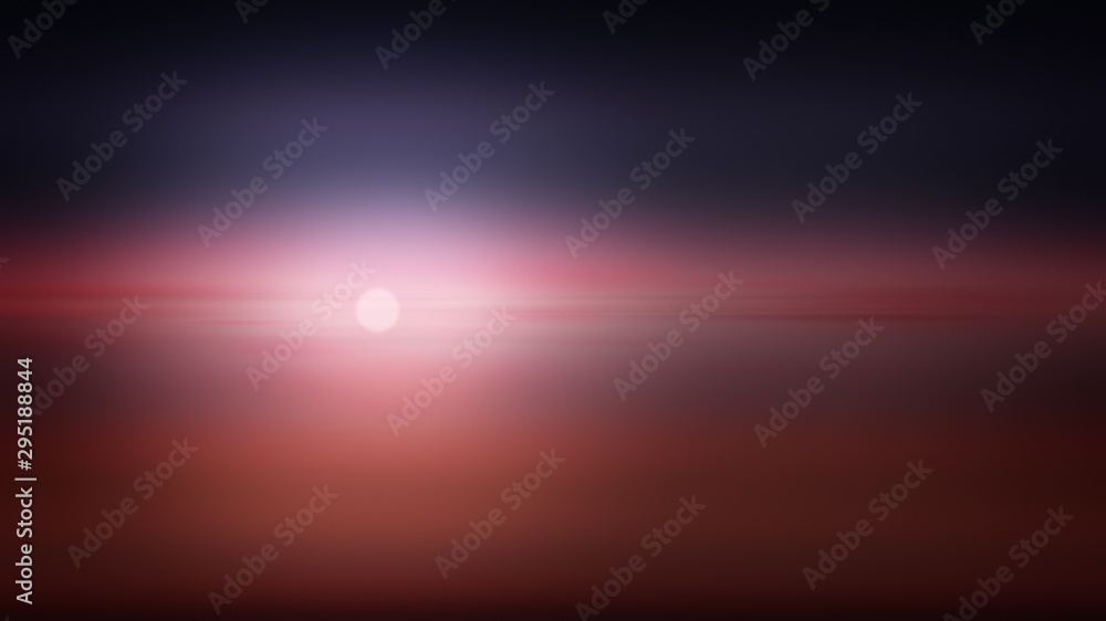Obraz premium Sunset background illustration gradient abstract, sky design.