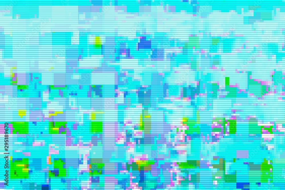 Digital noise background glitch screen, texture.