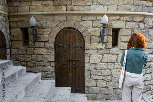 Icheri Sheher, Old Town Baku. Historic city center at capital of Azerbaijan. photo