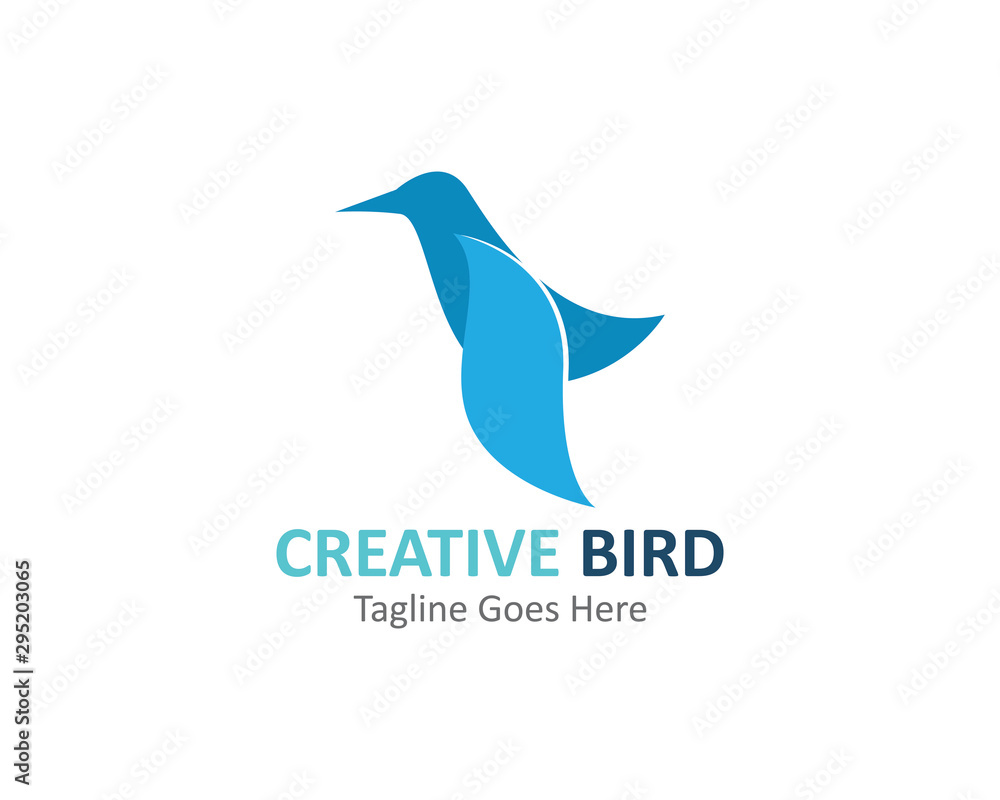 Creative logo design Bird vector template icon Creative logo design Bird vector template icon