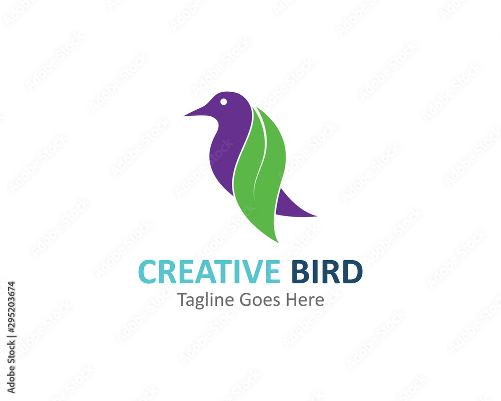 Creative logo design Bird vector template icon Creative logo design Bird vector template icon