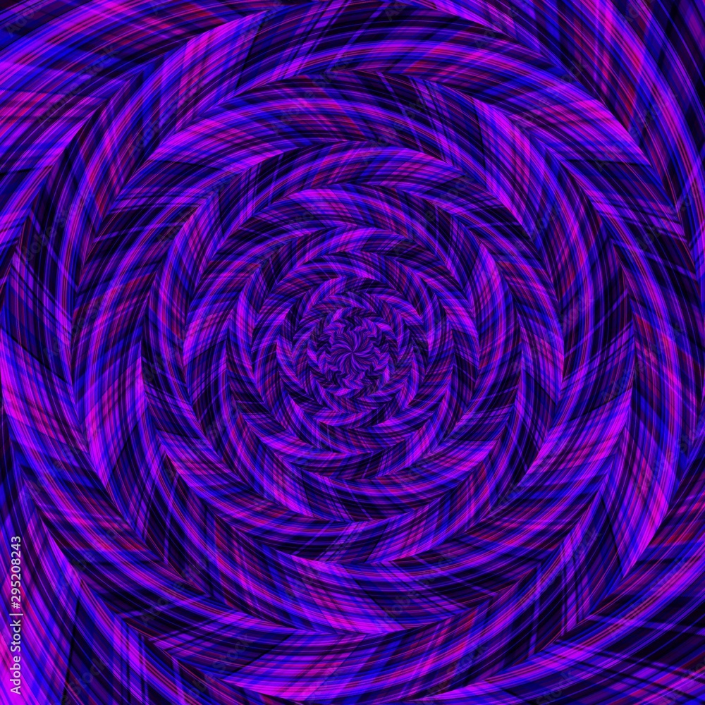Fototapeta premium Spiral swirl pattern background abstract, graphic zigzag.