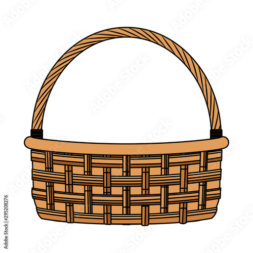 empty fruits basket icon design