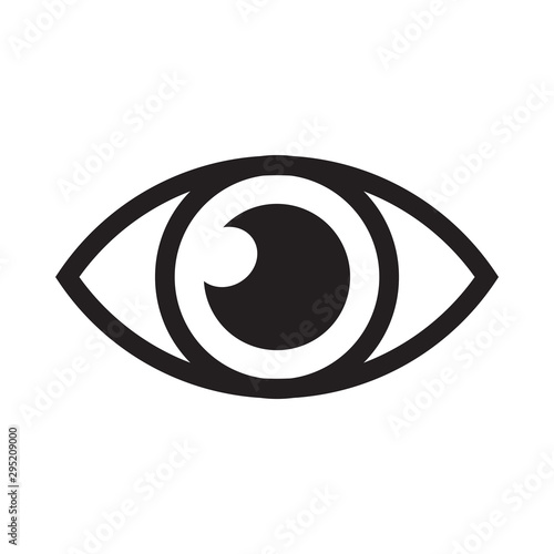 Eye icon vector design template