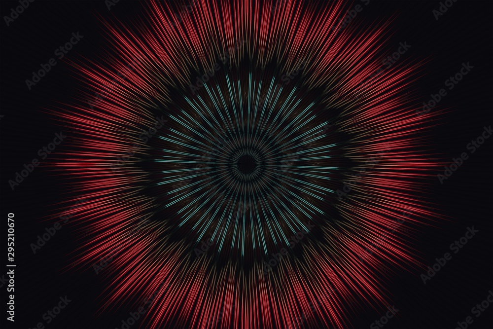 flower burgundy pattern floral kaleidoscope. motifs.