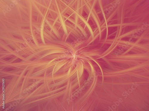 flame fractal background prominence brown. design.