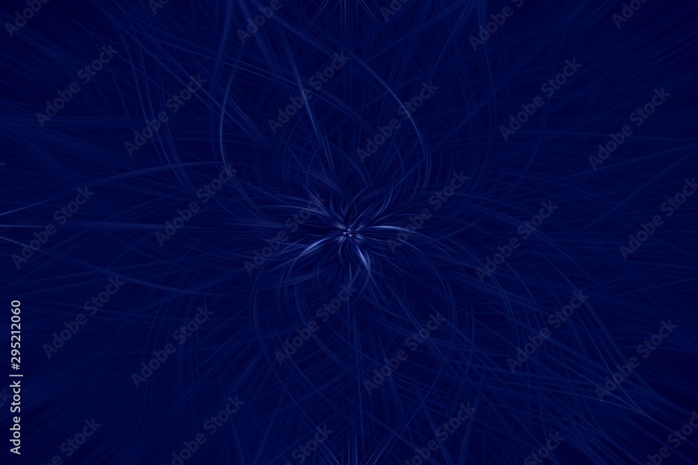 flame fractal dark background blue. space design. flame fractal dark background blue. space design.