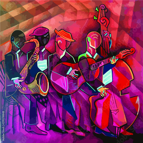 Músicos de fiesta