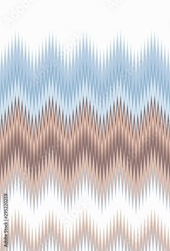 chevron zigzag pattern back...