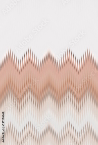 chevron zigzag pattern back...