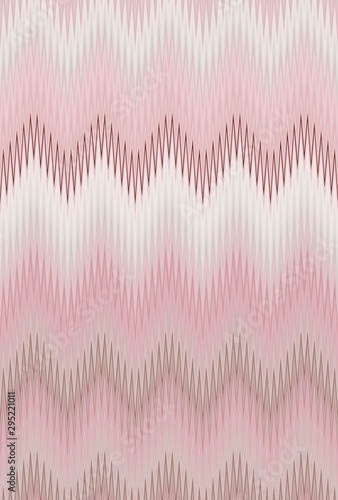 chevron zigzag pattern back...