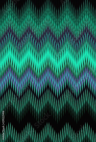 dark black night chevron zi...
