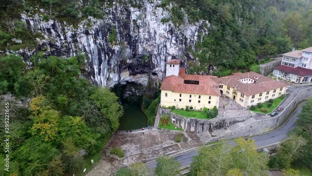custom made wallpaper toronto digitalFly above Covadonga  | Spain (aerial footage 4k)