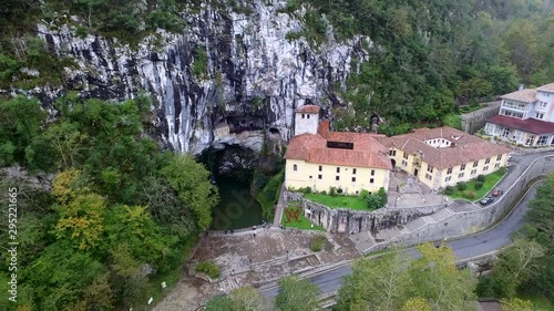 Wallpaper Mural Fly above Covadonga  | Spain (aerial footage 4k) Torontodigital.ca