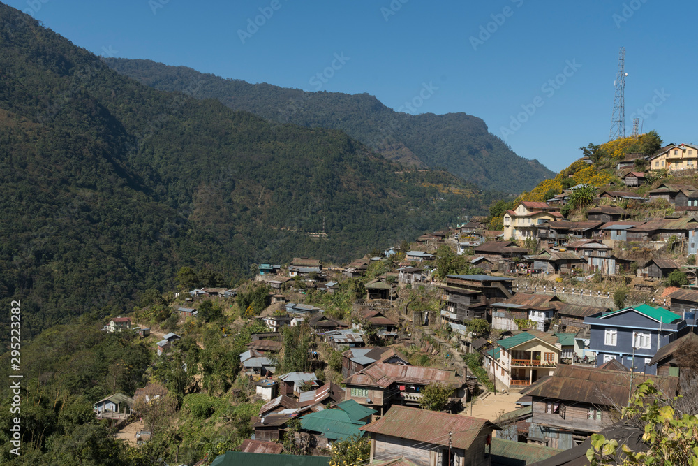 Khonoma Village in Nagaland,India