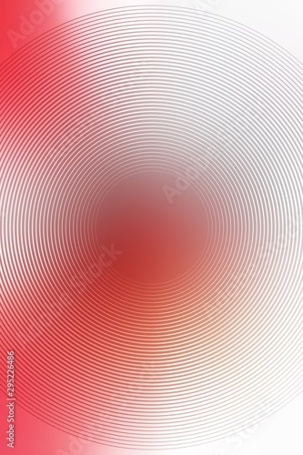red abstract background radial circle. design round.