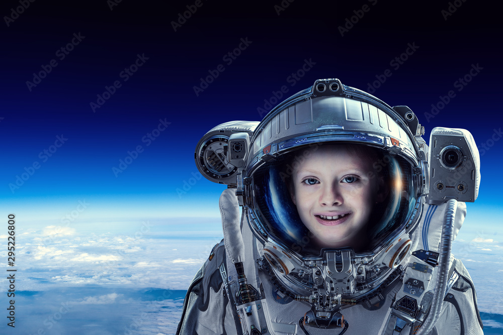 Exploring outer space. Mixed media Exploring outer space. Mixed media