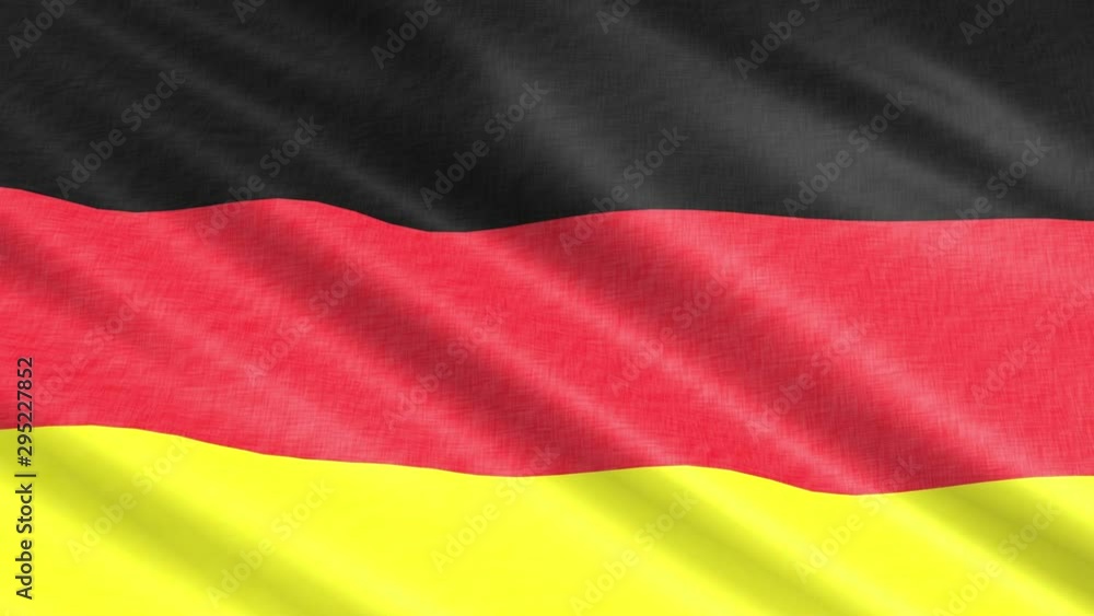 Video - A flag of Germnay in the wind Video - A flag of Germnay in the wind