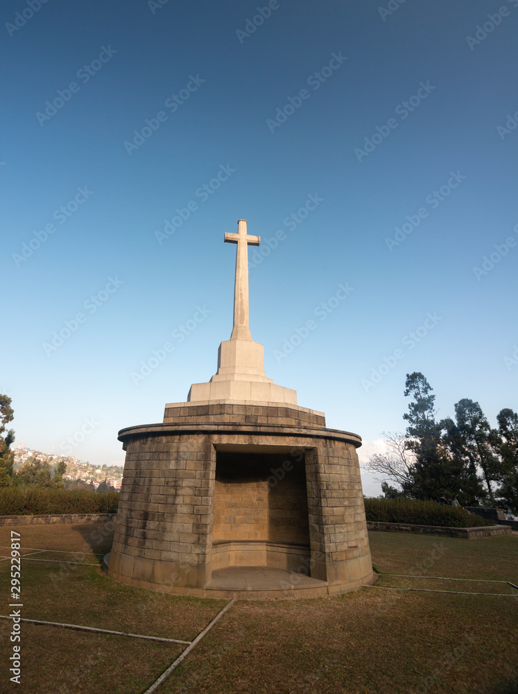 War Cemetry  at Kohima,nagaland,India