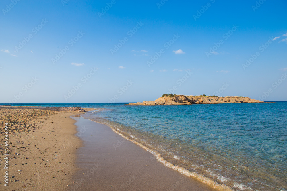 beach and sea. Greece 