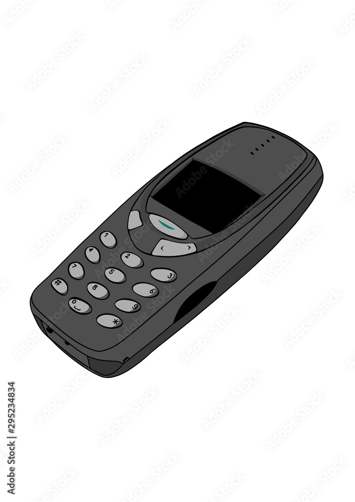 mobile phone isolated on white background mobile phone isolated on white background