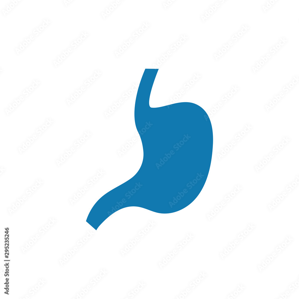 Stomach icon graphic design template vector isolated Stomach icon graphic design template vector isolated