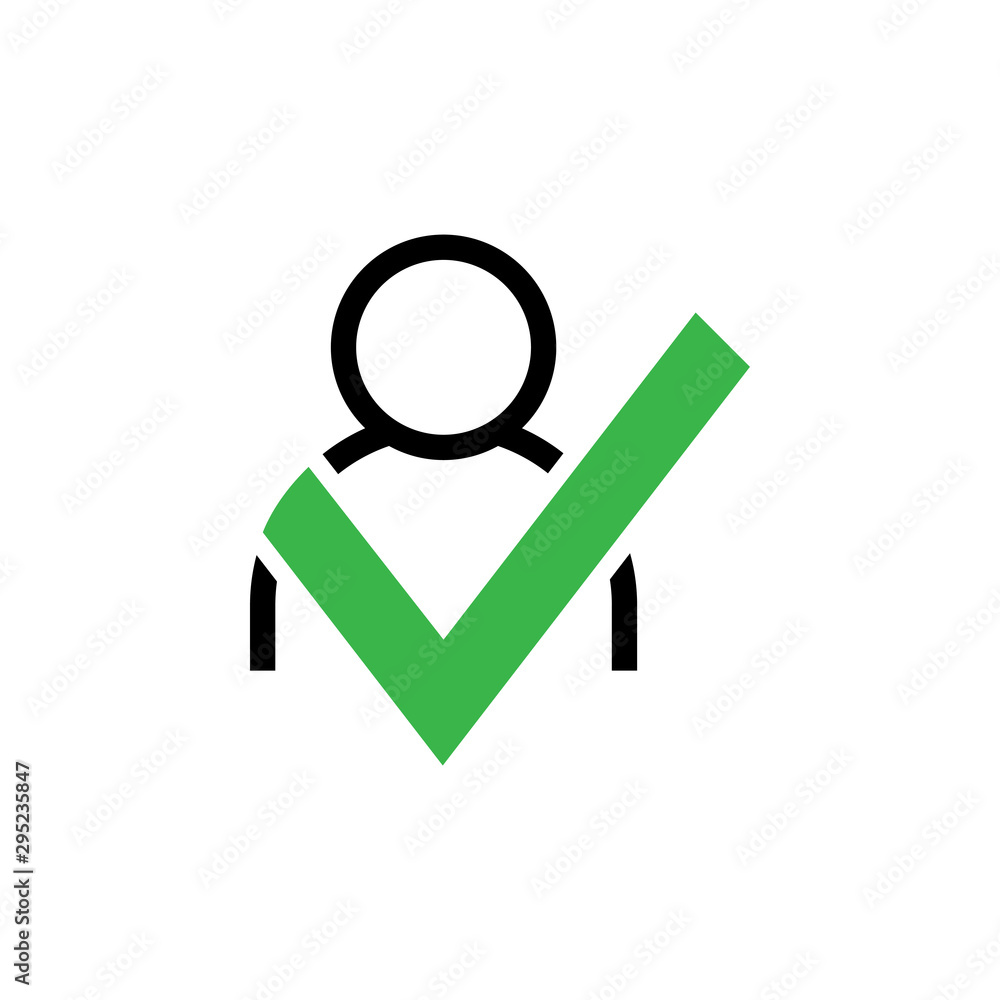 Check mark icon graphic design template vector isolated Check mark icon graphic design template vector isolated