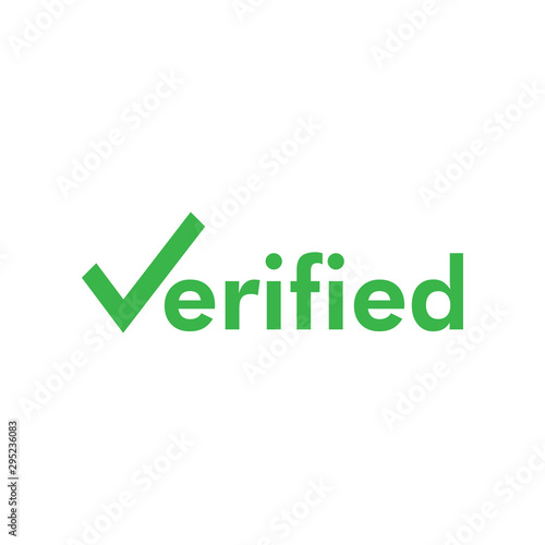 Verified icon graphic design template vector isolated