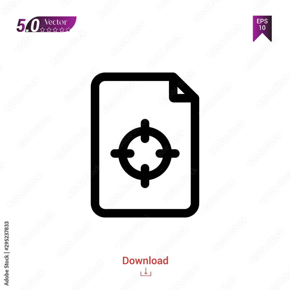 Outline target icon. target icon vector isolated on white background. Graphic design, material-design, mobile application, logo, user interface. EPS 10 format vector Outline target icon. target icon vector isolated on white background. Graphic design, material-design, mobile application, logo, user interface. EPS 10 format vector