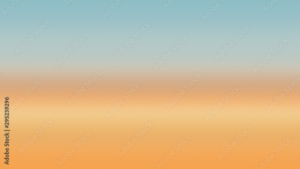 Background gradient day blue sky, abstract landscape.