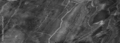 Black marble texture background with white veins, Black marble natural pattern for background, Abstract black white and gold, Black and white marble for ceramic wall and floor tiles. © Stacey Xura