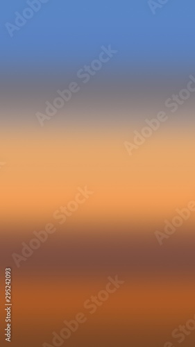Orange sky gradient background summer, season bokeh. © bravissimos