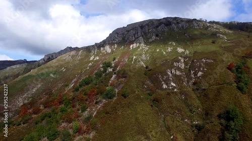 Fly above Covadonga  | Spain (aerial footage 4k) photo