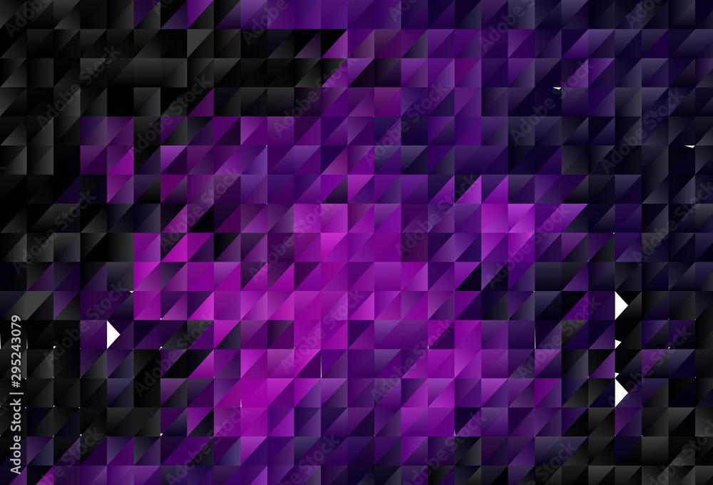 Dark Pink vector abstract polygonal template. Dark Pink vector abstract polygonal template.