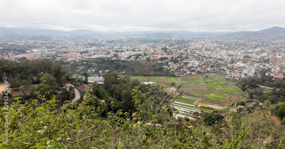 The Malagasy city of Fianarantsoa The Malagasy city of Fianarantsoa