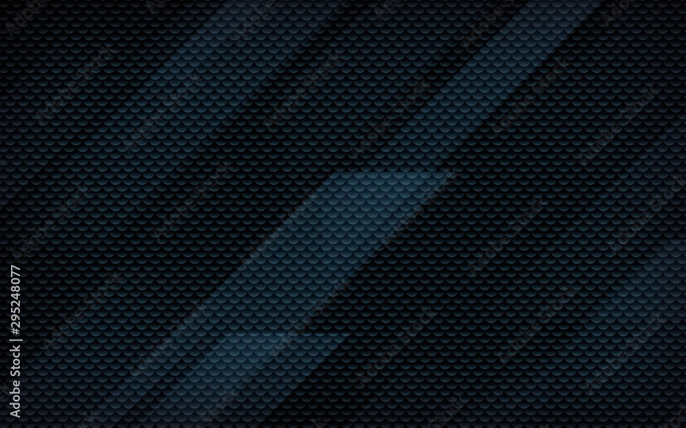 Black abstract geometric background. Modern shape concept.