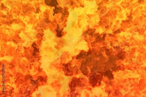 gothic melting fire abstract background or texture - fire 3D illustration