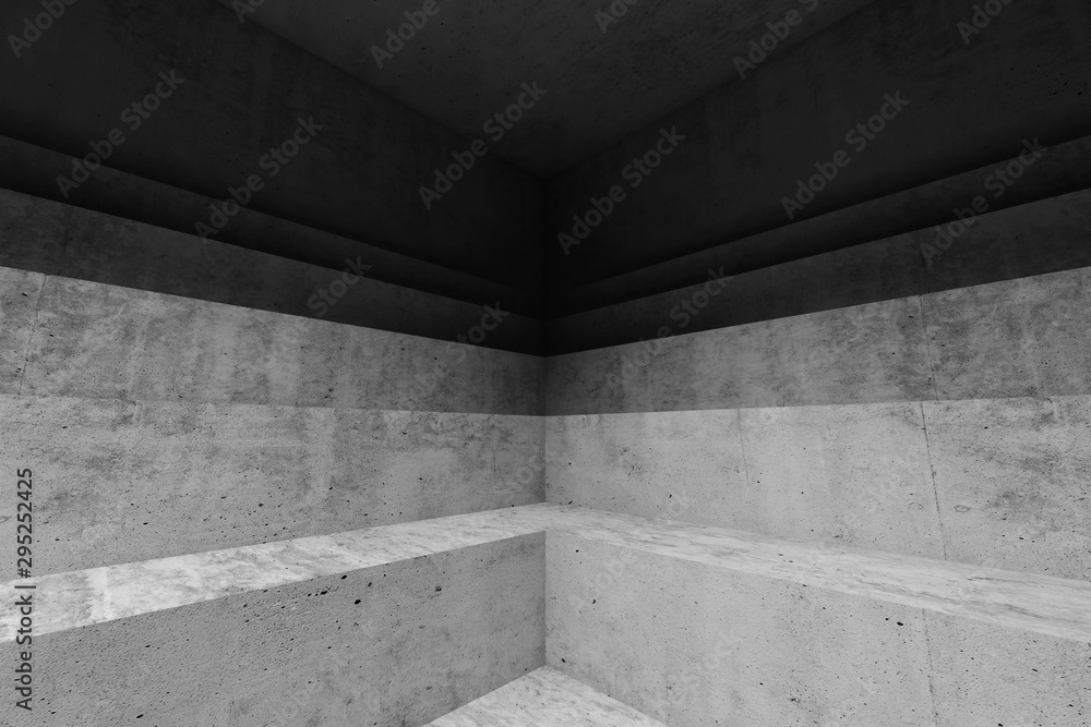 Gray staircase podium, 3d rendering illustration Gray staircase podium, 3d rendering illustration