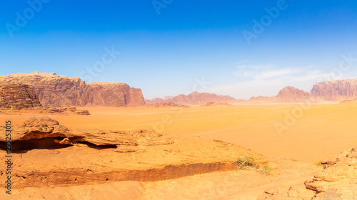Approach to Wadi Rum - Shapes of Mountains © 4th Life Photography