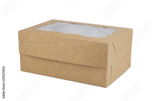 Cardboard box for biscuits and muffins.