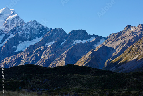 Mt Cook New Zealand, glacier