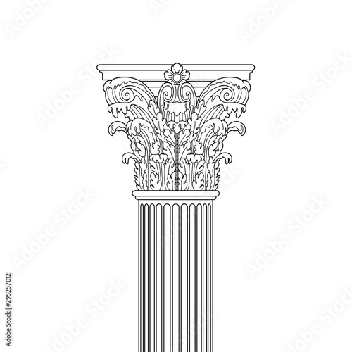 Corinthian column