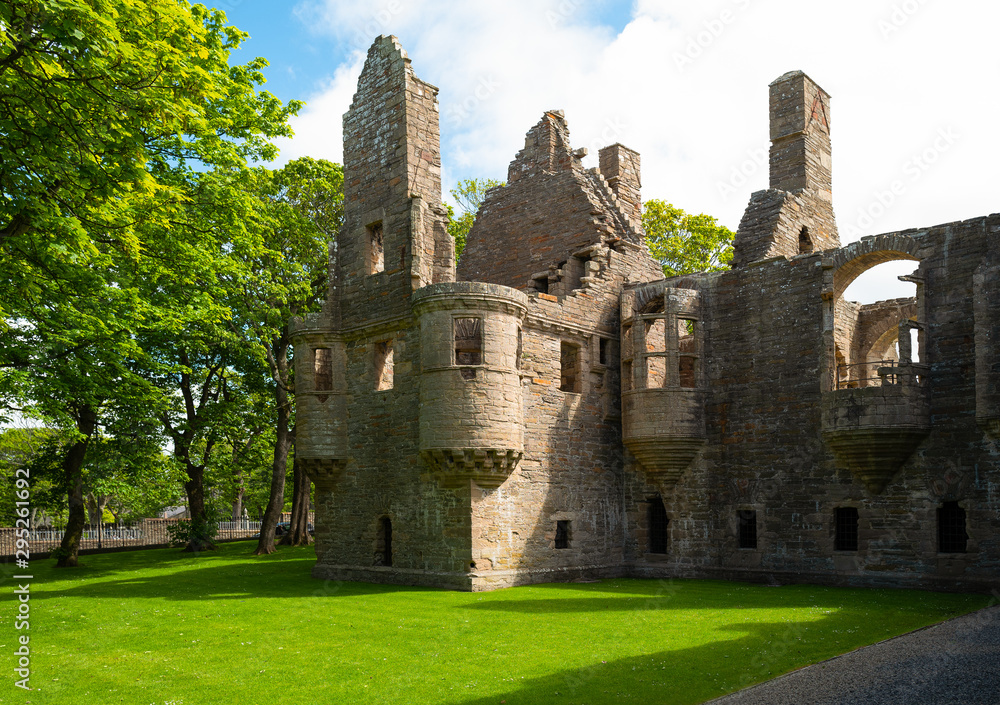Kirkwall, the ancient capital of the Orkney islands Kirkwall, the ancient capital of the Orkney islands
