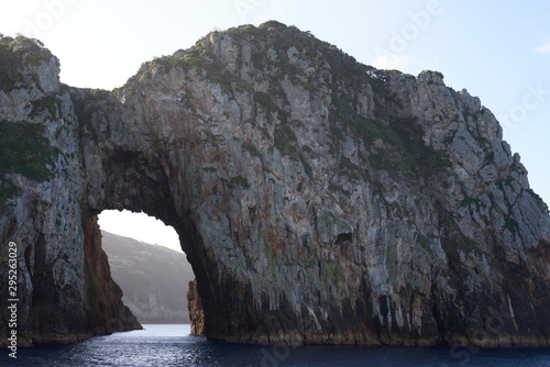 Arch rock in sea