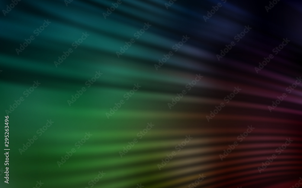 Dark Green vector background with curved lines. Shining colorful illustration in simple style. Colorful wave pattern for your design. Dark Green vector background with curved lines. Shining colorful illustration in simple style. Colorful wave pattern for your design.