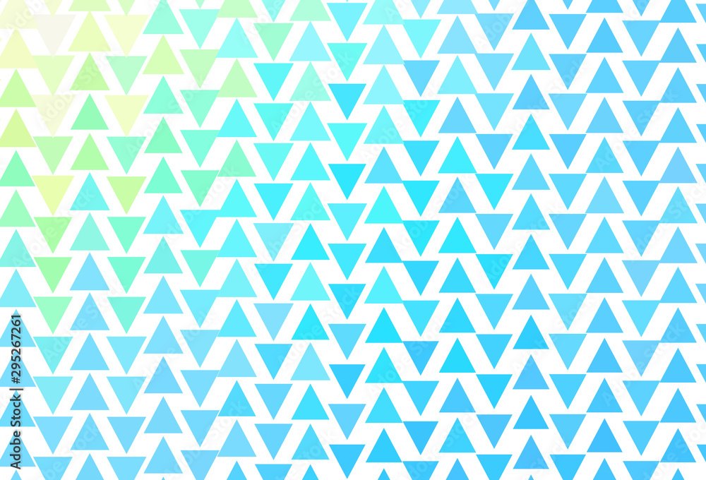 Light Blue, Green vector background with polygonal style. Light Blue, Green vector background with polygonal style.