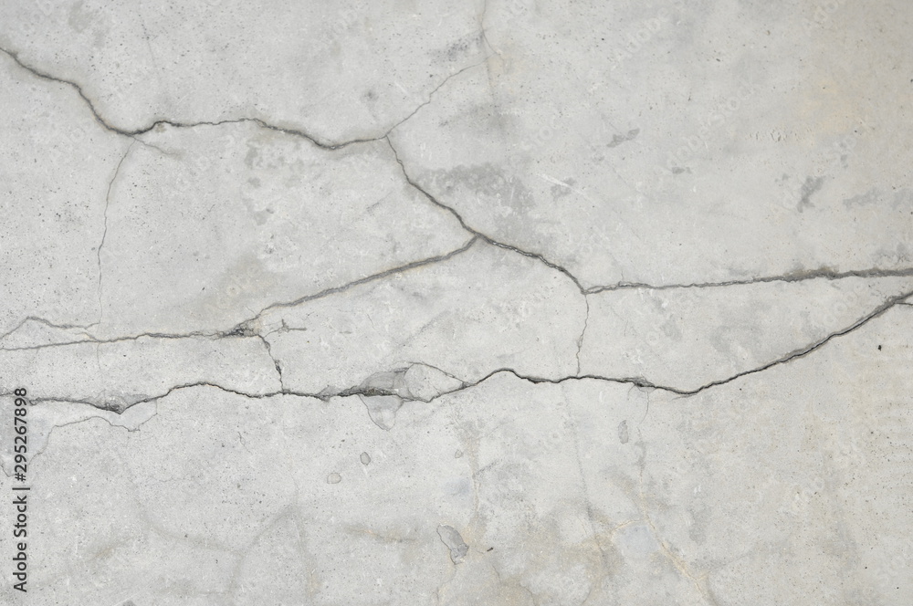 Obraz premium コンクリートのひび割れ
