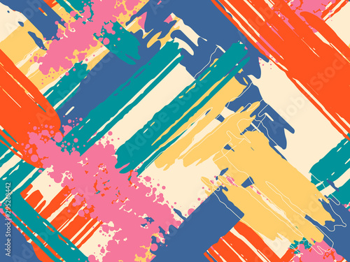 Colorful contemporary seaml...